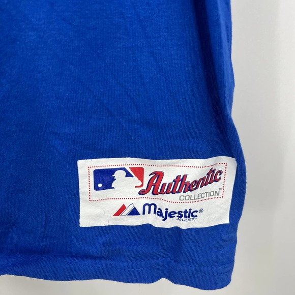 Vintage Majestic Cubs Baseball Classic Tshirt MLB Authentic Collection Men Large - Picture 3 of 6
